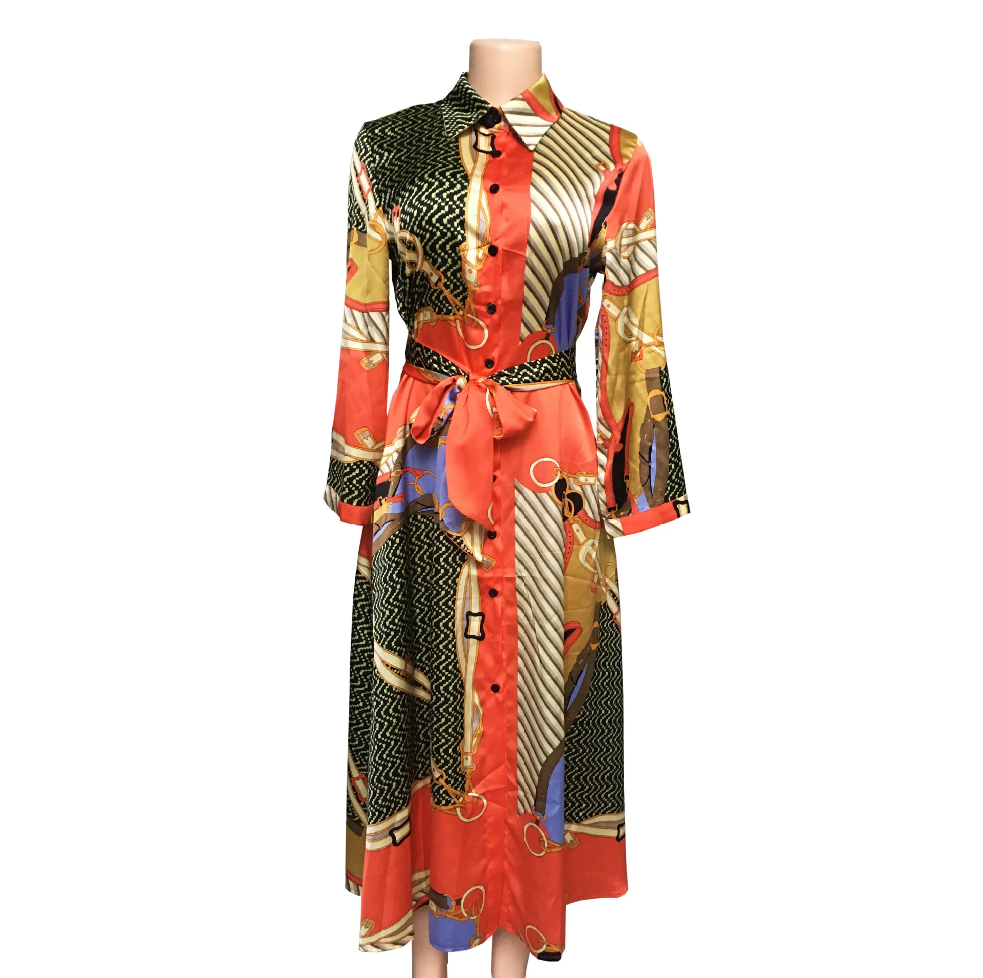 

African Dresses For Women African Clothes Africa Dress Print Dashiki Ladies Clothing Ankara Plus Size Africa Women Dress