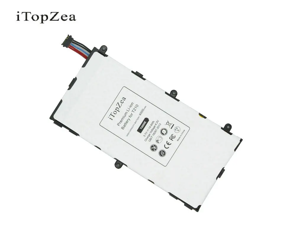ITopZea 1x4000 мАч T4000E Сменный аккумулятор для планшета Samsung Galaxy Tab 3 7 0 T210 T211 T215 T217A T2105 T210R