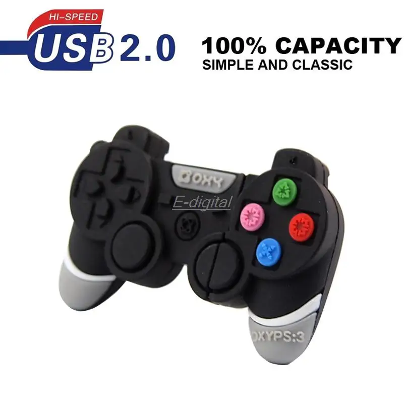 Смешные usb флеш накопитель мультфильм геймпад модели psp usb2.0 u диск объемом памяти 4