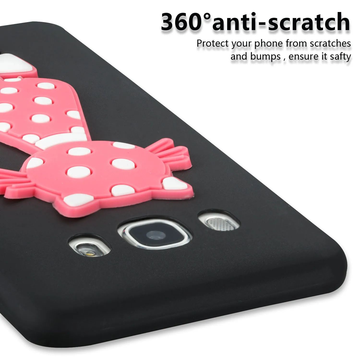 Милый мягкий силиконовый чехол из ТПУ с 3D кошкой для телефона Cubierta Kryty оболочка