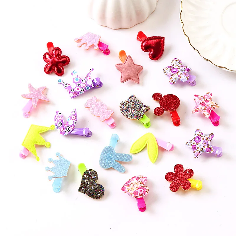 Заколки для волос в виде мультяшной короны 20 шт./компл.|hair accessories girls|hair