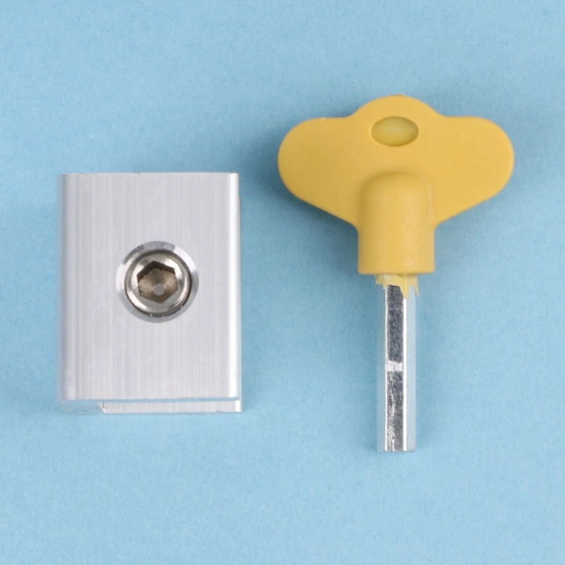 Sliding Door Window Lock Anti-theft Children security Keyed Baby Kids Protection