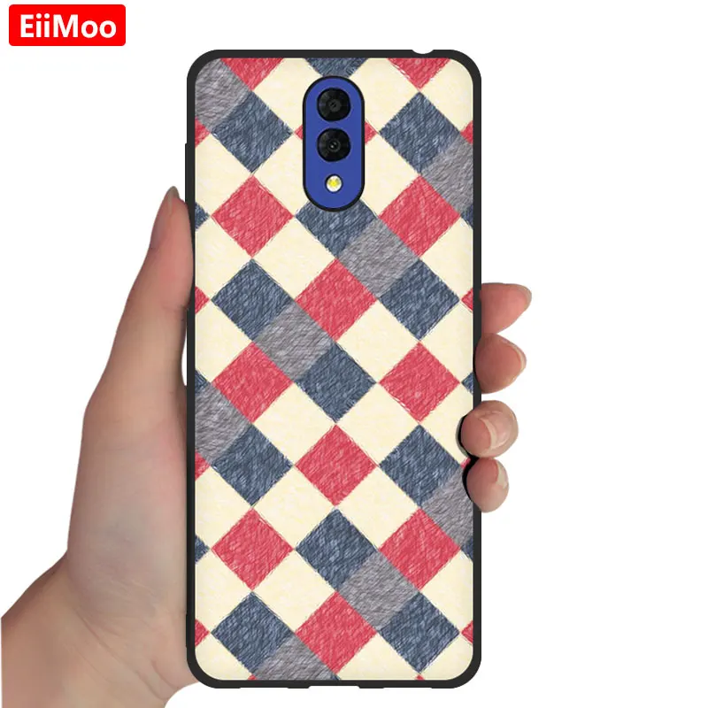 45 EiiMoo Soft TPU Silicone Case Cover For Alcatel 3L Case 5039 5039D Cute Cartoon Phone Back Coque For Alcatel 3L Case - Цвет: 45