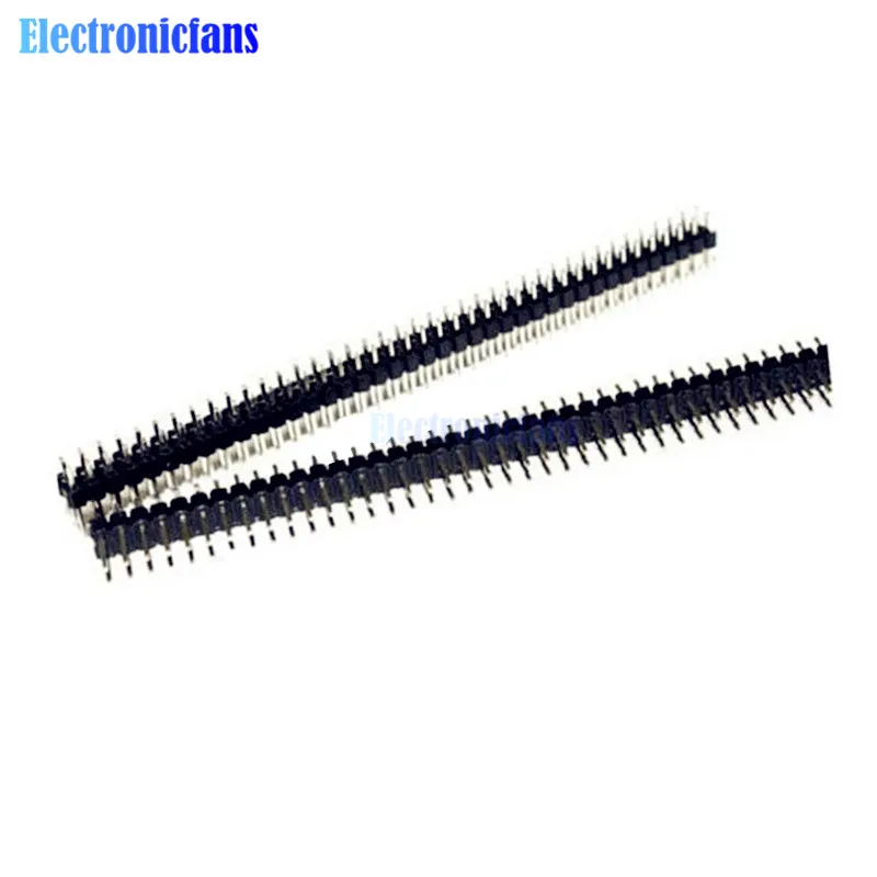 Двухрядный штырьковый разъем diymore 5 шт. 2X40 2 54 мм 2X40PIN 2*40 40 p 40PIN для платы Arduino PCB |
