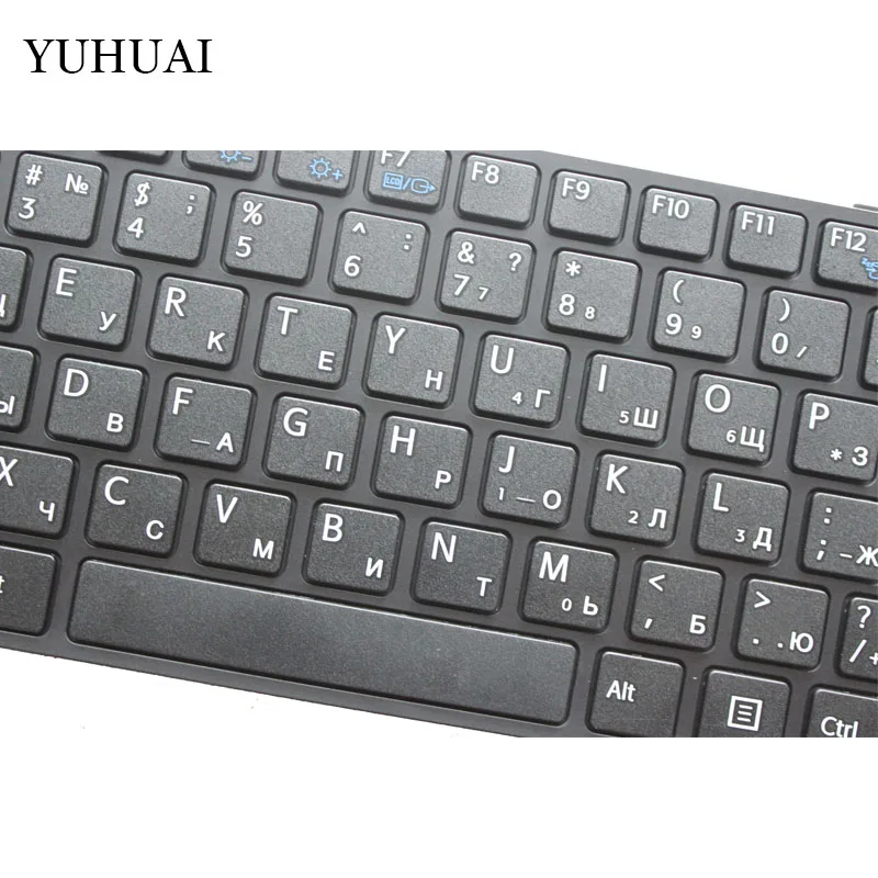 Русский RU Клавиатура для ноутбука SONY Vaio СПО 11 SVE11 Ноутбук Белый с серебряной