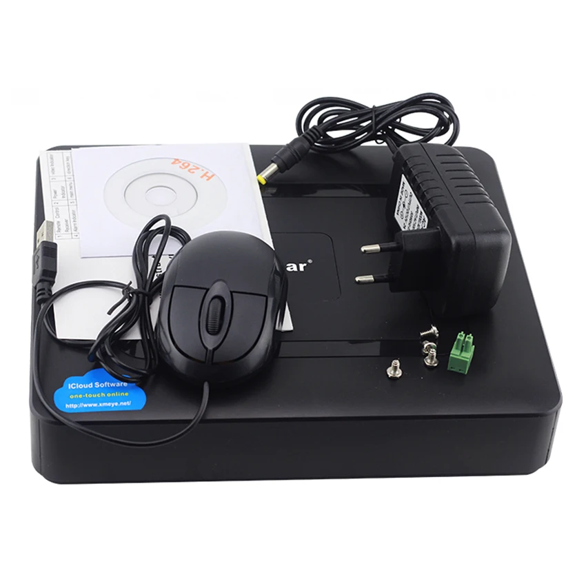 SAR Mini 8CH Full D1 H.264 HDMI система безопасности CCTV DVR 8 каналов 720P 1080P NVR Гибридный рекордер