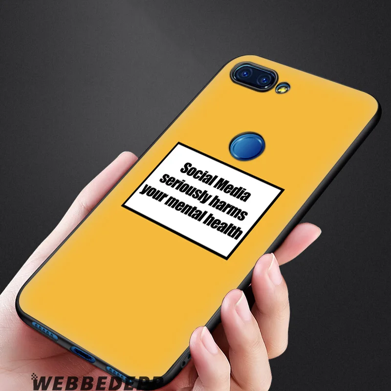 Социальные сети серьезно вредит мягкий чехол для Xiaomi 9 8 SE 6 A1 A2 Lite MIA1 MIA2 MI8 MI6 MAX 3