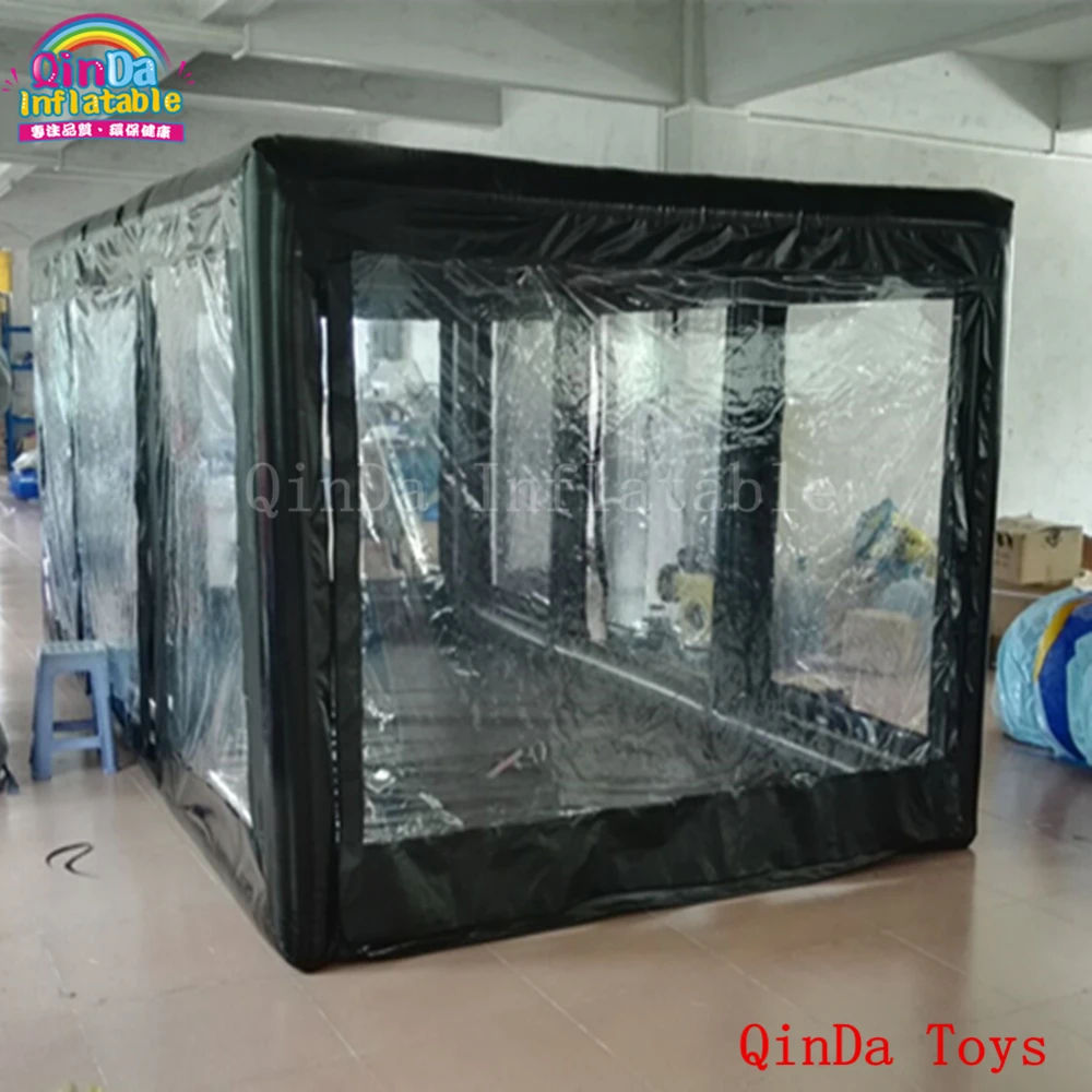 Пылезащитная палатка 5*2 8*2 м витрина для крышки автомобиля мытья надувная капсула