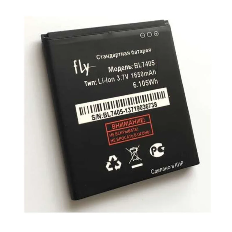 Оригинальный Мобильный Телефон Аккумулятор BL7405 BL 7405 Для Fly IQ449 BL-7405 Iq449 Замена