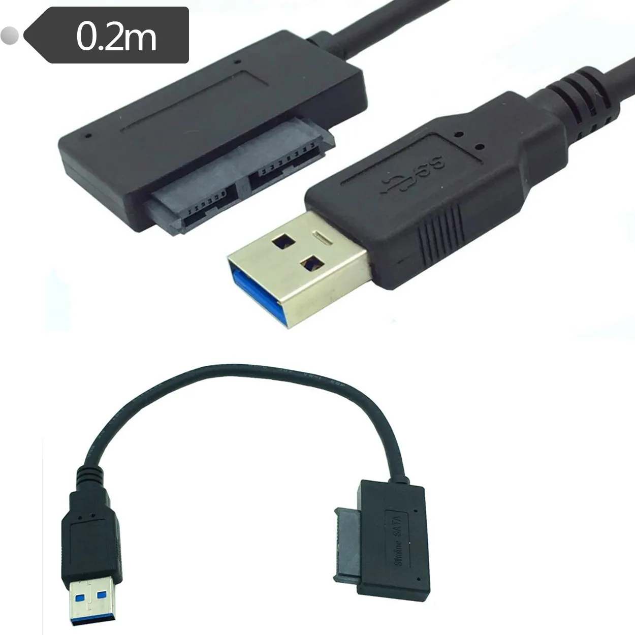 SATA к USB3.0 новый кабель передачи линейный ноутбук Внешний Оптический привод
