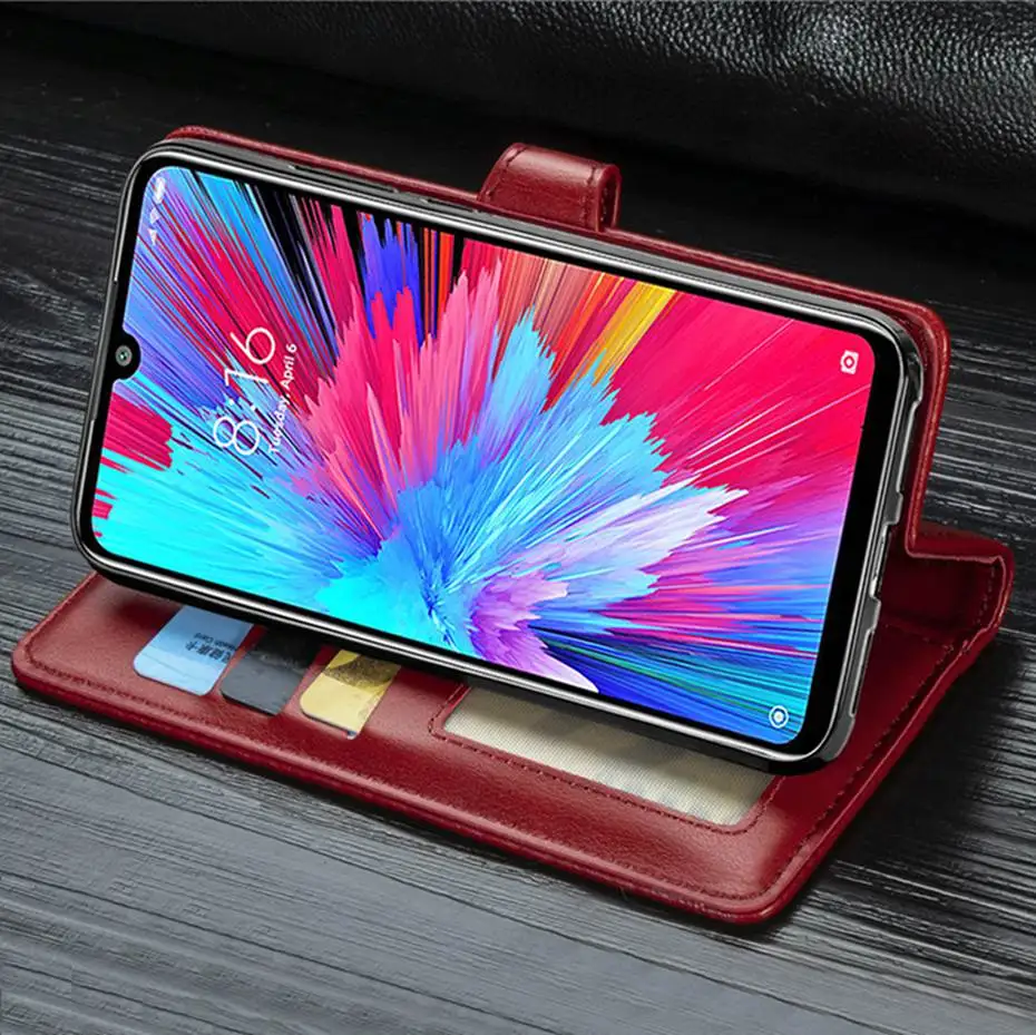 Ретро Роскошный кожаный флип-чехол для Xiaomi Redmi Note 7 7s 8 Pro Чехол для телефона Xiaomi Redmi 7 8 Pro Note 7 7 7s Чехол-кошелек