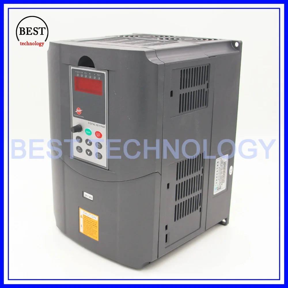 220 В 7.5kw VFD частотно-регулируемый привод на использование опасных материалов в производстве электрического и электронного оборудования Инвертер/VFD1HP или 3HP Вход 3HP Выход ЧПУ шпинделя драйвер управления скоростью вращения шпинделя