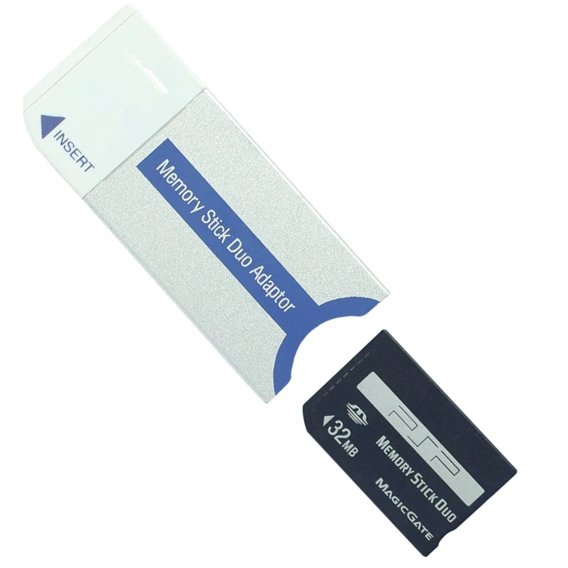 32MB Большая Акция 32MB Memory Stick Pro Duo карта памяти 32MB для psp/камеры с MS карта Memory Stick Pro Duo адаптер - Емкость: 32MB