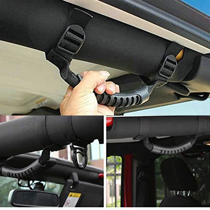 1 шт. ручка для захвата подлокотника автомобиля Тяговая планка Jeep Wrangler YJ TJ JK JKU Sports