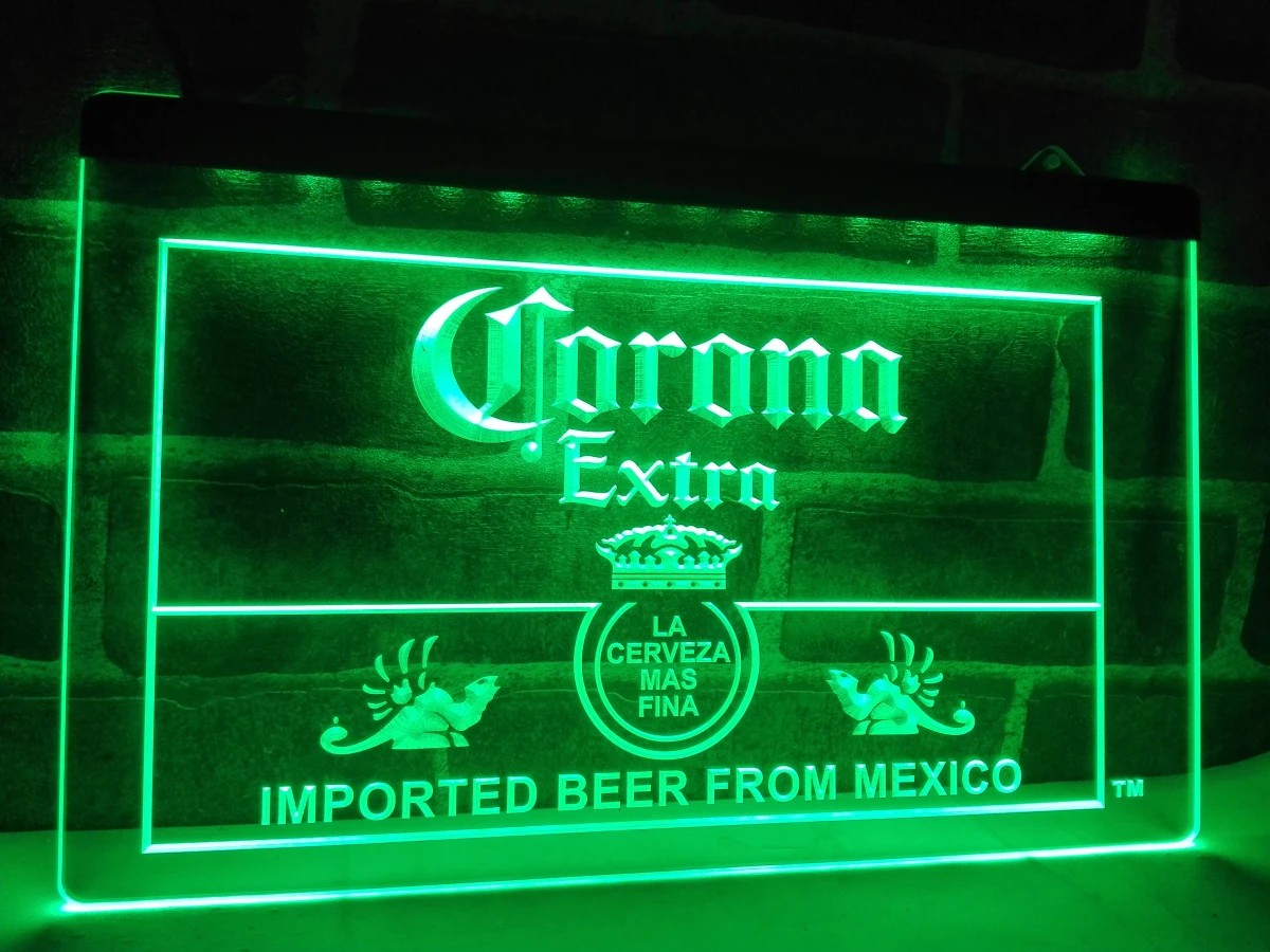 LE040- Corona Mexico Beer Bar Pub Club LED Neon Light Sign home decor crafts | Дом и сад