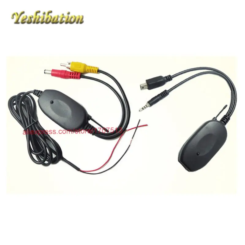 Беспроводной приемник передатчика 2 4 ГГц на задний вид автомобиля камеры и dvd