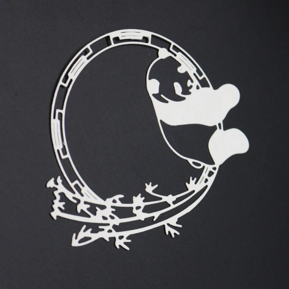 

Lovely Panda Metal Cutting Dies for Scrapbooking Photo Album Embossing DIY Paper Cards Making Decorative Stencil Craft