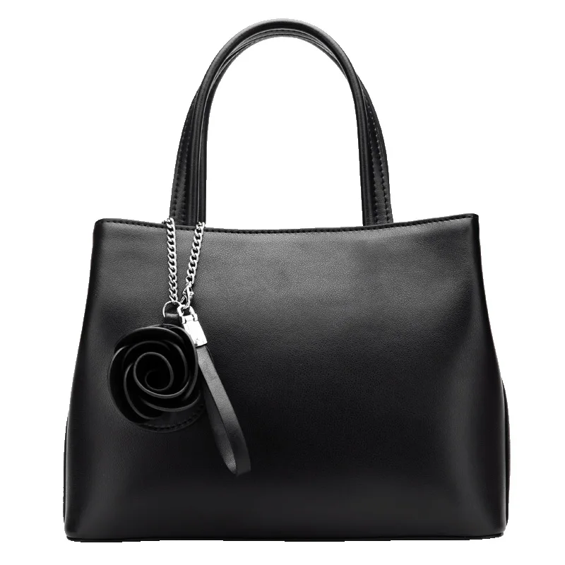 Bag Female Women's Genuine Leather Flower Handbags Women Shoulder Bags Large Capacity Bolsa Feminina Tote | Багаж и сумки