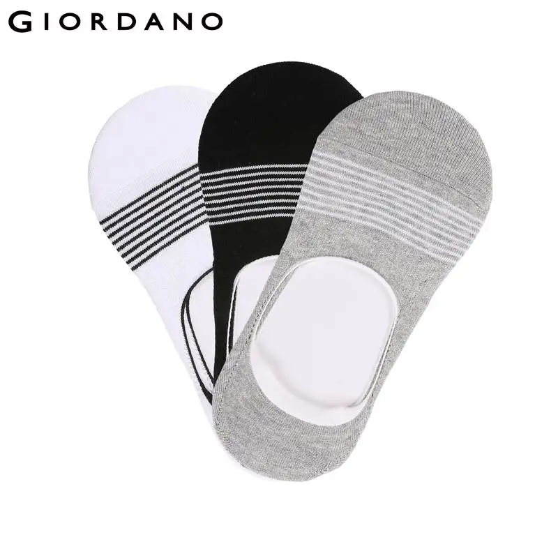 10White Giordano три пары коротких носков "лодочки" состоящих из хлопка и лайкры,имеется множество разных цветов,в комплекте идут три пары - Цвет: 10White