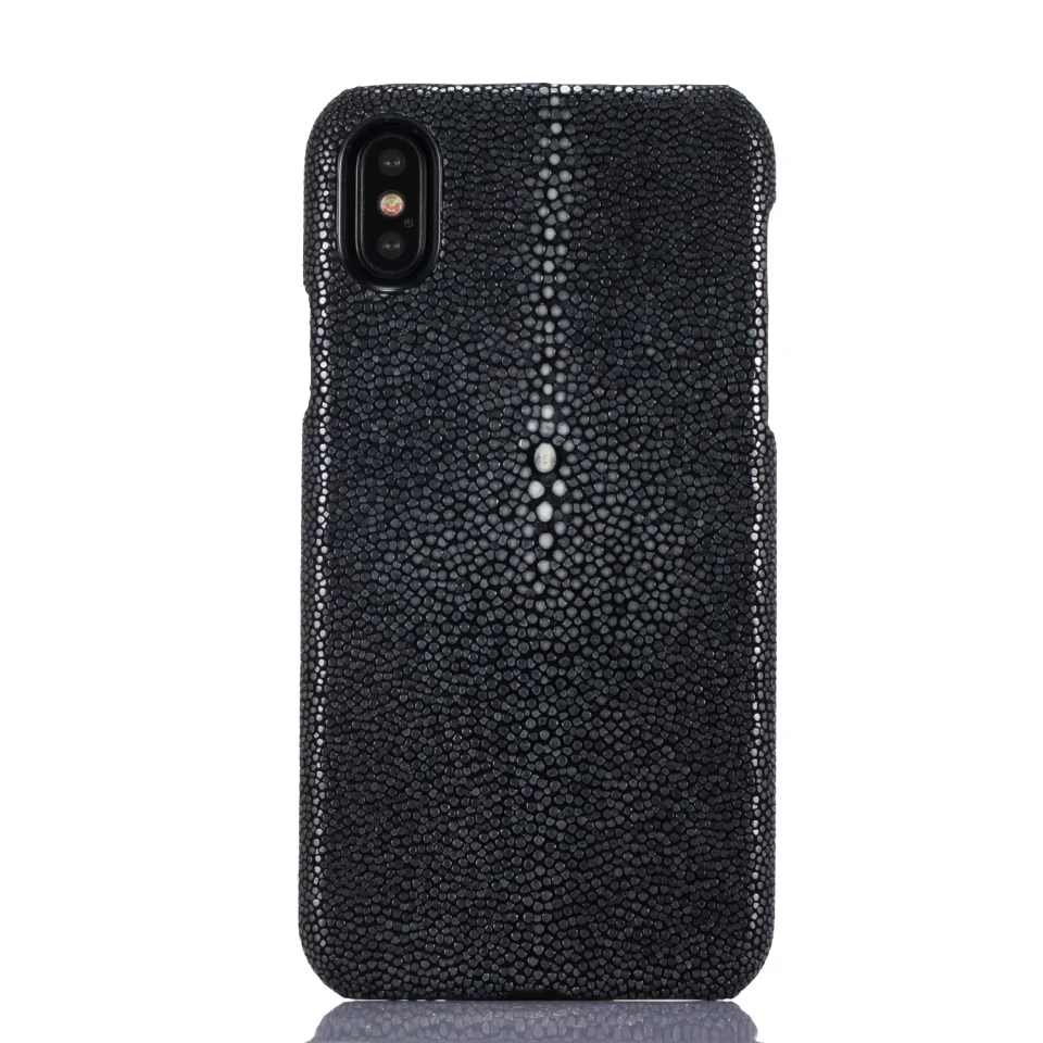 Модный перламутровый кожаный чехол-накладка для iPhone X, Роскошный чехол из натуральной кожи, чехол для телефона для Apple iPhone X, чехол s, чехлы