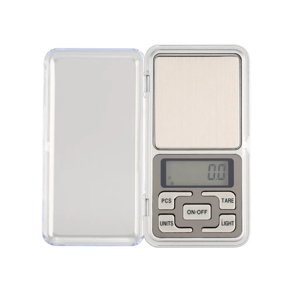 Цифровые карманные мини-весы точность 1000 г 0 1 g/tl/oz/ct/gn измерение веса для кухни