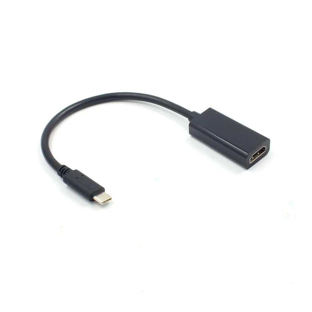 Кабель Переходник USB C на HDMI совместимый кабель конвертер адаптер 4K 30 Гц Тип 3 1 для