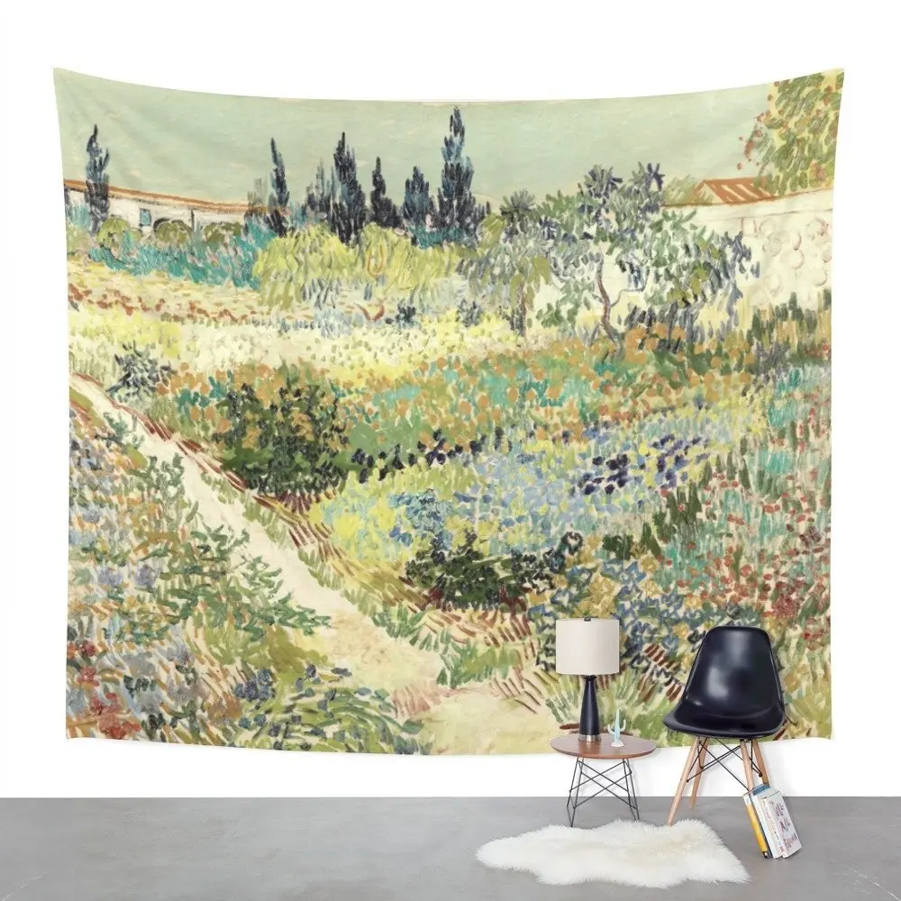 Винсент Ван Гог: сад на Арле настенный гобелен|wall tapestry|tapestry wallvan gogh tapestry |