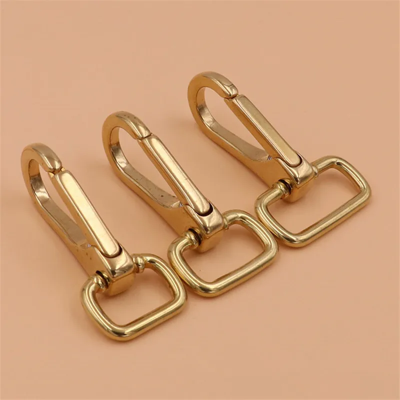 Зажим-карабин из твердой латуни 2 шт. | Дом и сад