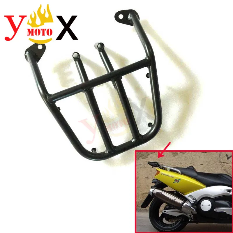

TMAX 500 Maxi Scooter Motorcycle Rear Rack Luggage Holder Bracket Passenger Armrest Hand Rail For Yamaha XP500 T-MAX 2002-2007