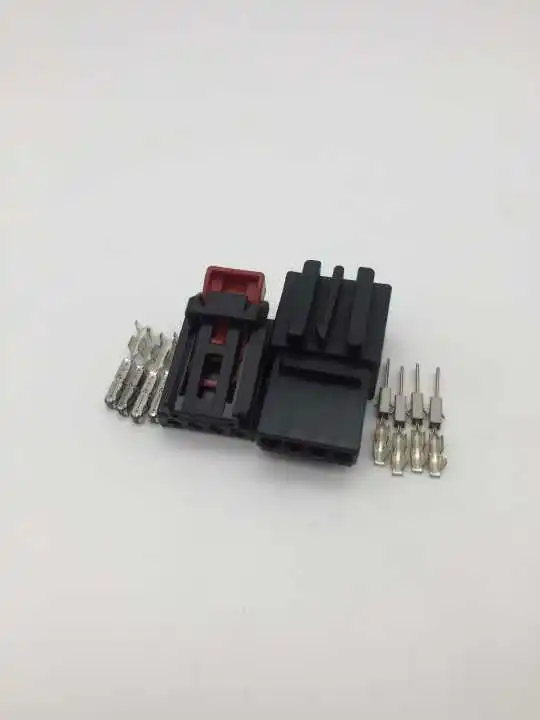 2 компл./лот 4 Pin/способ женский кабель подключения ко входу AUX аудиосистемы автомобиля задний фонарь стул разъем для VW Sagitar Magotan Golf задний фонарь 3AA972714 7N0972704