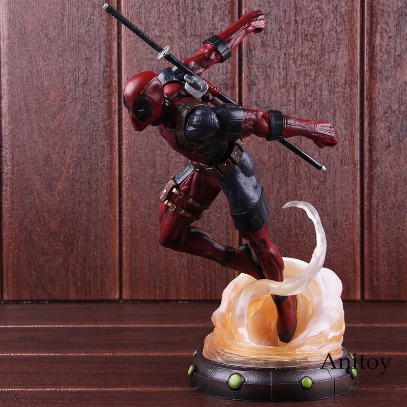 Marvel Legends горячие игрушки Дэдпул 2 статуя ПВХ Diorama галерея Алмаз выберите игрушки фигурка Коллекционная модель игрушки 24 см