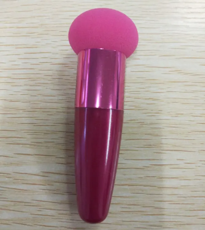 Rose Red 3 шт. гриб Maquiagem, косметическая пуховка, мягкая основа, губка для макияжа, пудра для лица, пуховка, косметика, предметы красоты, инструменты для макияжа - Цвет: Rose Red