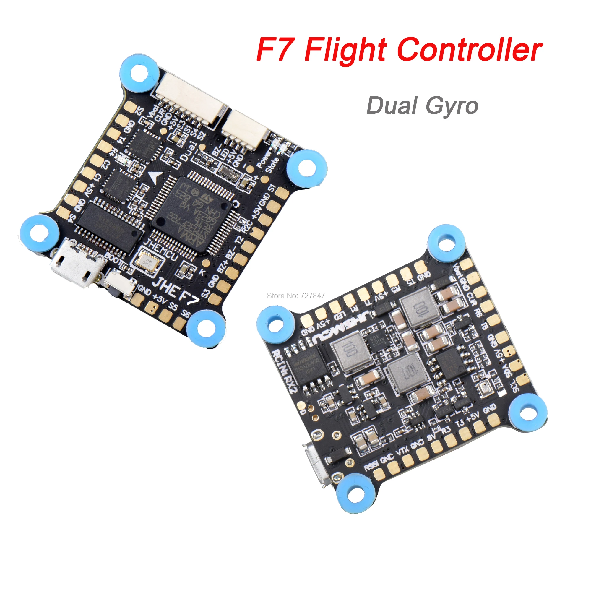 F7 игровые джойстики двойной гироскопа AIO OSD 5V 8V BEC и черный контейнер под элемент питания 2-6S для дрона с дистанционным управлением с видом от первого лица Полетный контроллер