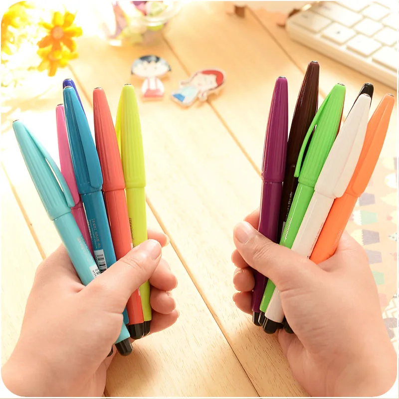 Корейская Монами 0 38 мм гелевая ручка фетровая авторучка журнал личный