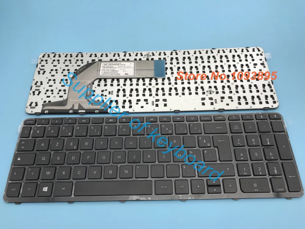 Новая клавиатура Azerty для HP Pavilion 17 E000 e051eb E Французская AZERTY claver 720670 051 с рамкой|keyboard