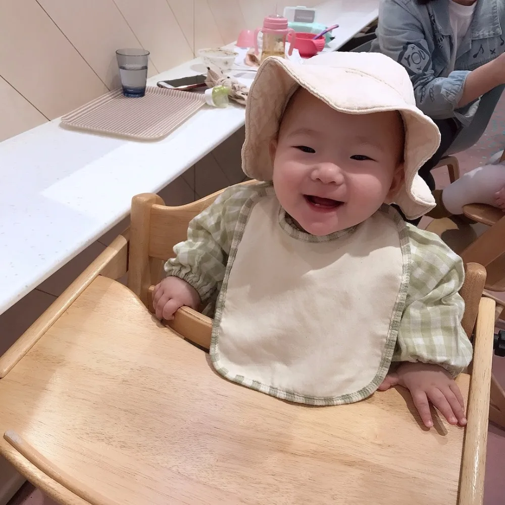 

Celveroso Infant Baby Long Sleeve Plaid Rompers+Bibs Autumn Clothing Wear Newborn Kids Baby Girl Jumpsuit Chic Clothes Outfi