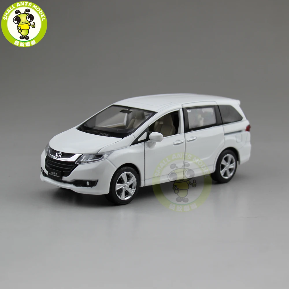 1/32 JACKIEKIM Odyssey MPV литая под давлением Металлическая Модель автомобиля игрушки для детей Детское звуковое освещение Вытяните назад подарки коллекция хобби