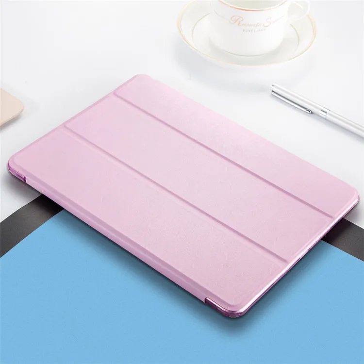 Pink Для iPad чехол из искусственной кожи Magentic Smart Cover Мягкий ТПУ задняя крышка для нового iPad 9,7 A1822 A1893 чехол для планшета - Цвет: Pink