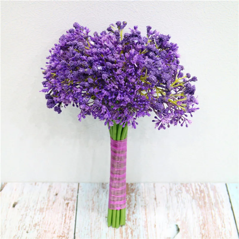 

28cm artificial gypsophila flower branch bride plastic gypsophila bouquet simulation home decor wedding bride holding bouquet