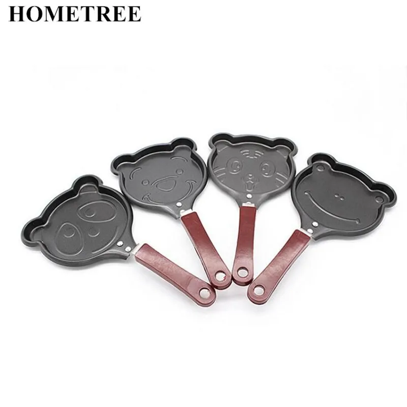 

HOMETREE Cute Cartoon Pattern Mini Non-Stick Breakfast Omelette Pan Pancake Egg Fryer Skillet Fry Frying Pan Molds Cookware H467