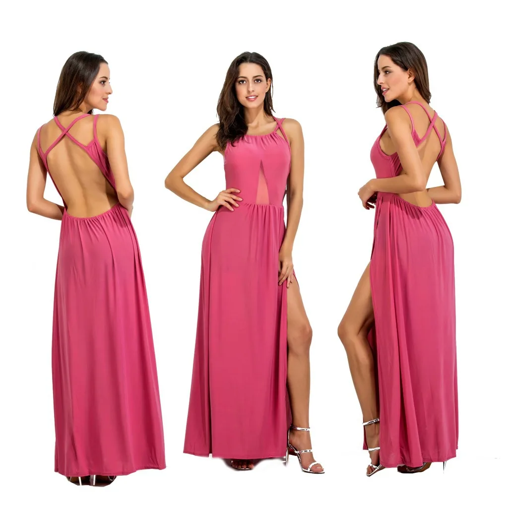 Bts Лето 2017 г. платье пикантные Длинные Макси плюс Размеры Цвет платье|plus size dress|maxi