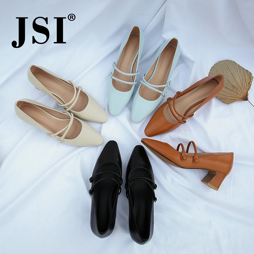 JSI/Новые брендовые весенние туфли лодочки Mary jane Качественные женские из