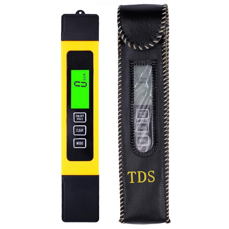 3 в 1 цифровой измеритель качества воды TDS EC temp PPM тестер ручка Зонд из титанового