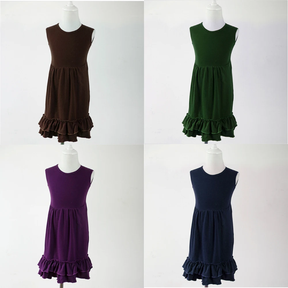 Оптовая продажа Лидер продаж розовый цвет iclothes модное платье для маленьких
