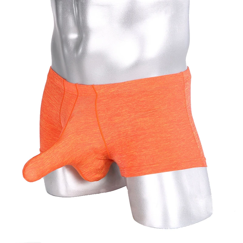 Сексуальные мужские трусы нижнее белье хлопковые боксеры со слоном носа