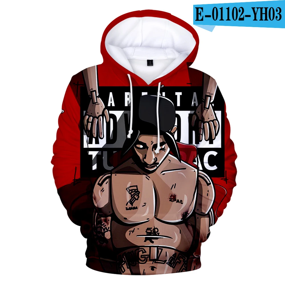 As Picture Толстовка с капюшоном для мужчин и женщин 2Pac Tupac Amaru Shakur, толстовка с капюшоном, толстовка в стиле хип-хоп - Цвет: As Picture
