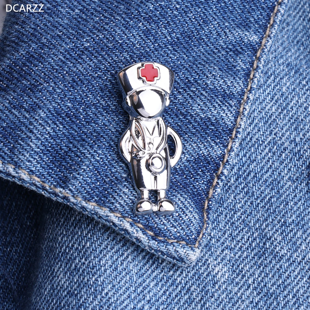 Doctor Pin Брошь медсестры Медицинская Подвеска DIY ювелирные изделия для женщин/мужчин Bilogy/Science Gift мультипликационная наклейка булавки металлические броши