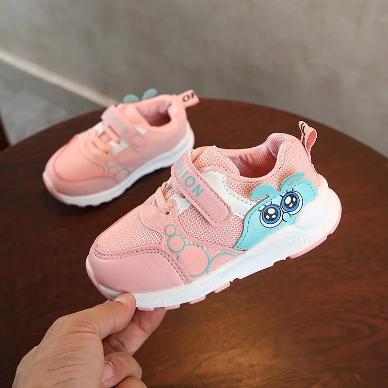 Mumoresip Fashion Children Running Sports Shoes For Boys Girls Toddlers Kids Sneakers Air Mesh Candy Color Cute Functional | Детская