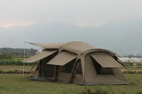 Палатка надувная Los Maple, для кемпинга, на 5-8-10 человек, автоматическая, полиуретан, 5000 +