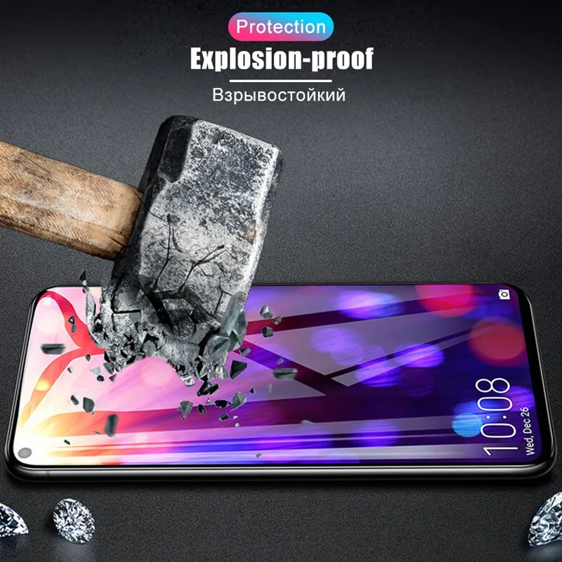 6D закаленное стекло для Huawei P20 Pro P Smart 2019 Защитное Huawe Honor 20 pro 10i 20i P30 Mate 30 Lite Nova 5
